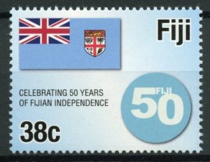 Fiji Flags Stamps 2020 MNH Fijian Independence 50 Years 1v Set