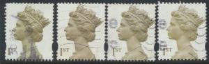 Machin 1st Millennium  SG 2124 / d  SC# MH335 -MH336  Used copies - see details