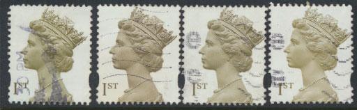 Machin 1st Millennium  SG 2124 / d  SC# MH335 -MH336  Used copies - see details