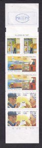 Finland  724a  MNH  1988  postal services booklet  10 x 1.80m