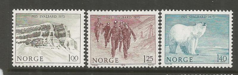 NORWAY, 660-662, H, MINERS
