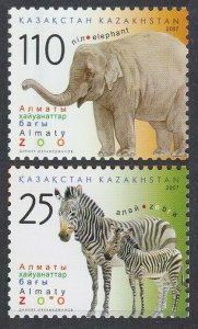 2007 Kazakhstan 588-589 Fauna 3,10 €