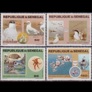 SENEGAL 1980 - Scott# 541-4 Wildlife Set of 4 NH