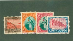 GUATEMALA 273-6 USED BIN$ 1.00