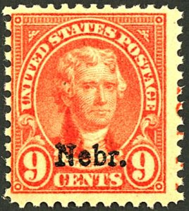 U.S. #678 MINT OG LH