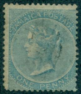 Jamaica #1c  Used  Scott $20.00