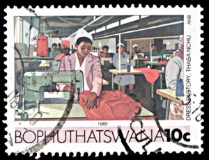 Bophuthatswana 148, used, Industries, Dress Factory