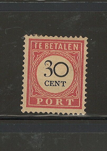 NETHERLAND INDIES,1881 1887 P. DUE D5 #J21  C.V. $17.50 M.H.