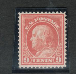 USA #415 Extra Fine Mint Very Lightly Hinged