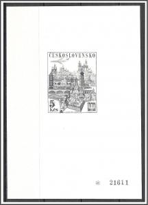 Czechoslovakia #C65 Deluxe Numbered Proof