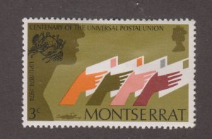 Montserrat 308 Centenary of Universal Postal Union 1974