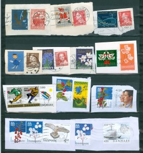 Denmark. Lot On Paper With Christmas Seals Modern Issues.