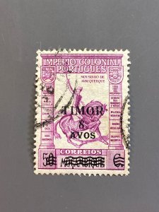 Timor 242 F-VF+ Used. Scott $ 5.50