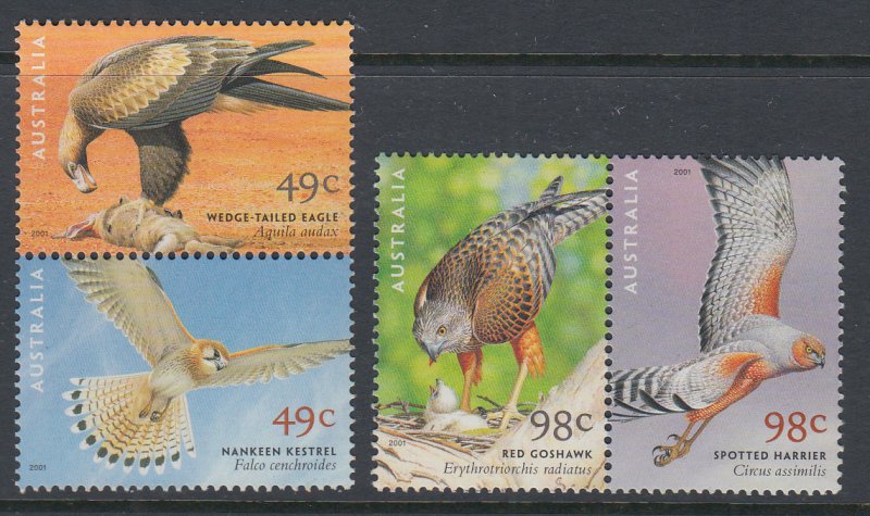 Australia 2002-2005a Birds MNH VF