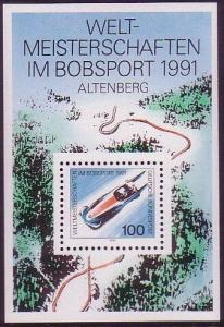 Germany World Bobsleigh Championships Altenberg MS SG#MS2344 MI#Block 23