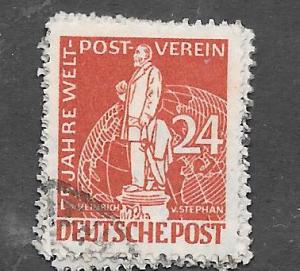 Germany #9N37  24pf  orange brown  (U) CV$0.75