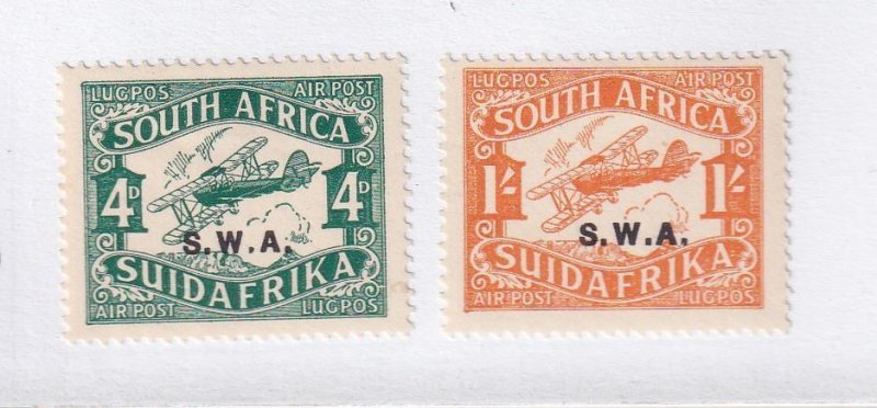 SWA SOUTH WEST AFRICA # C1-C2 VF-MVLH AIRPOST CAT VALUE $13+ (SWA31) 