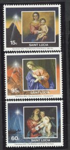 St. Lucia #1005-1007  Single (Complete Set)