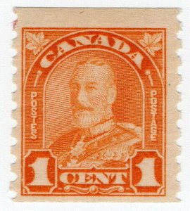 (I.B) Canada Postal : 1c Orange Coil (SG 304)