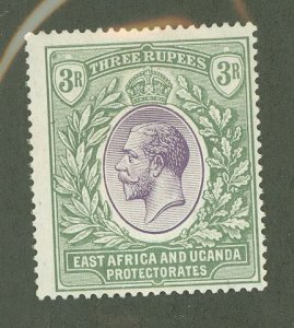 East Africa and Uganda #27 Unused Single