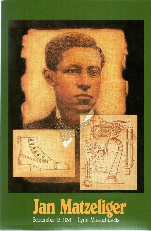 USPS CEREMONY PROGRAM 2567 Jan Matzeliger Black Heritage Shoe Machine Inventor 