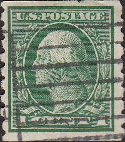 # 412 Used Green George Washington