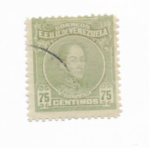 VENEZUELA 1915-23 SIMON BOLIVAR MILITARY HISTORY USED SCOTT 267A MICHEL 103