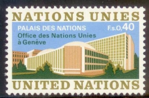 UN Geneva 1972 SC# 22 MNH-OG E124