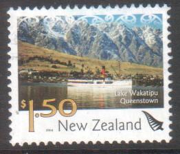 New Zealand 2004 Tourism $1.50 Wakatipu Used 1972