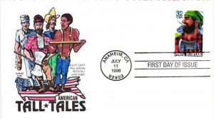 #3083-3086 American Tall Tales SET OF 4 Different ONE SHOWN – GAMM PAUL JOH...