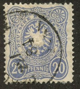 Germany, Scott #40, Used