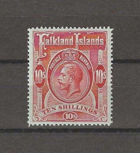 FALKLAND ISLANDS 1912/20 SG 68 MLH £200