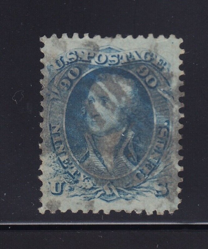 72 VF+ used neat bold cancel with nice color cv $ 600 ! see pic !