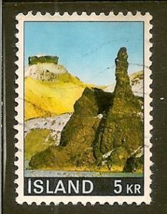 Iceland   Scott 414     Mountain      Used