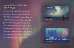 US #4123 - International Polar Year -  MNH- Sheet Of 2