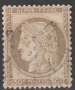 France #62  F-VF Used  CV $6.50  (A3776)