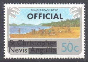 St. Kitts Nevis Scott O5 - SG O5,  1980 Official 50cMNH**