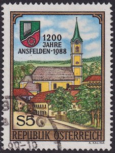 Austria - 1988 - Scott #1440 - used - Ansfelden 1200th Anniversary