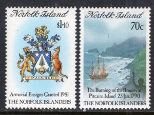 Norfolk Island 469-470 MNH VF