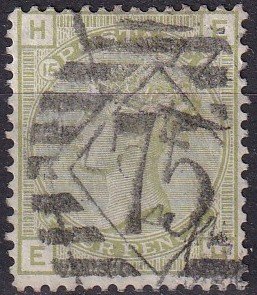 Great Britain #70 Plate 15  F-VF Used  CV $325.00 (Z9107)