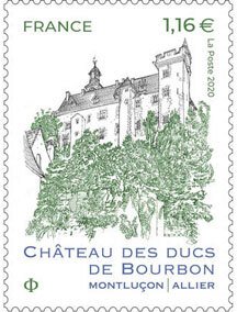 Scott #5910 Bourbon Castle MNH