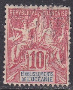 French Polynesia Sc #7 Used