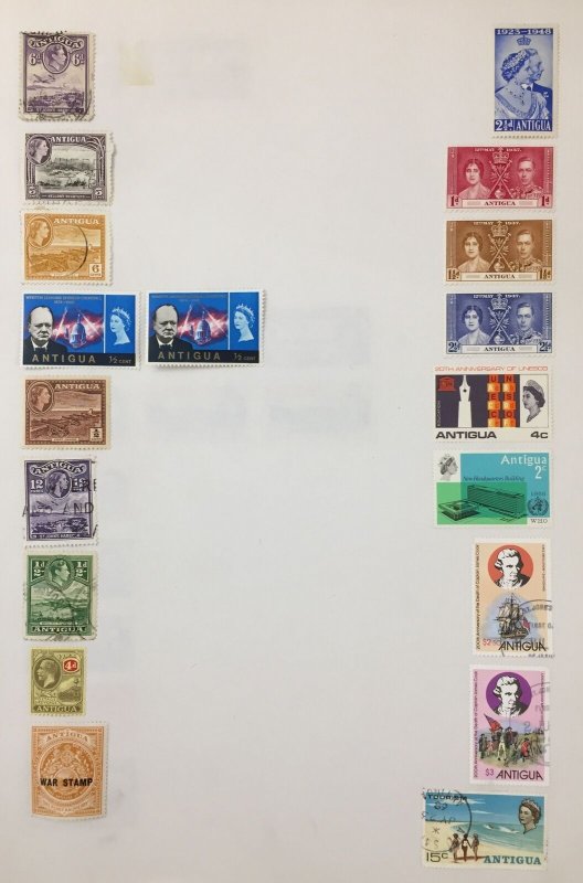 M.Agencies Antigua Ascension Bahrain COGH QV/QE MH Used(Apx 150+) SK515