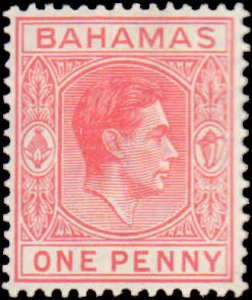 Bahamas #101, Incomplete Set, 1938-1946, Hinged