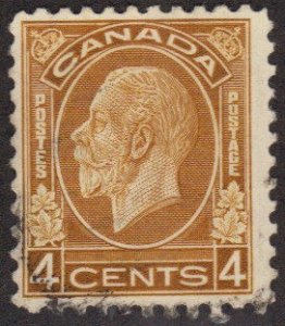 Canada #198 used 4c King George (a165.2)