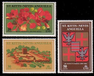 St. Kitts-Nevis 242 - 244 MNH