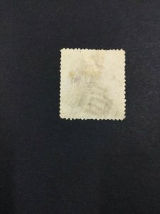 MOMEN: NEWFOUNDLAND #28 YELLOWISH PAPER USED £150 LOT #7024