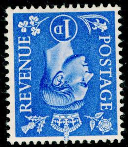 SG504Wi, 1d light ultramarine, M MINT. WMK INV