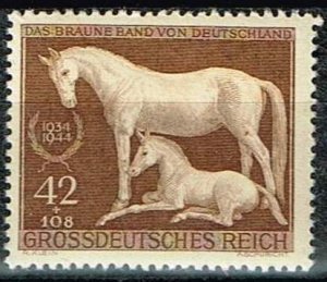 Germany 1944,Sc.#B283 MNH, Mare with foal