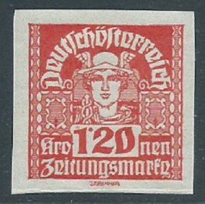 Austria, Sc #P45, 1.20k MH